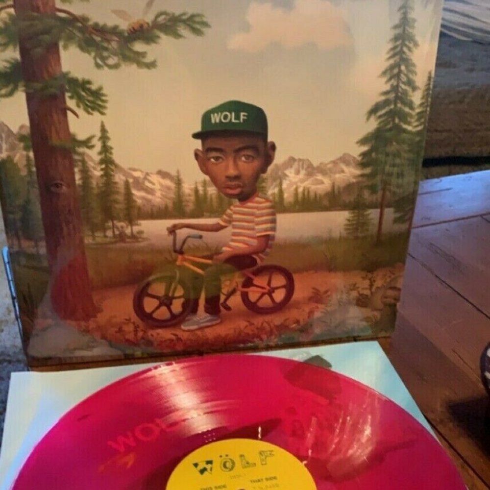 TYLER THE CREATOR - WOLF - LIMITED PINK VINYL DELUXE EDITION FRANK OCEAN